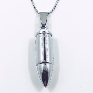 BULLET PENDANT NECKLACE